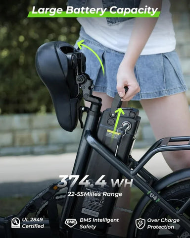 isinwheel U4 Electric Bike for Adults