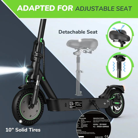isinwheel S9 Max 500W Upgraded Electric Scooter