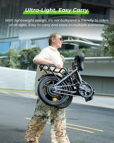 isinwheel U4 Electric Bike for Adults