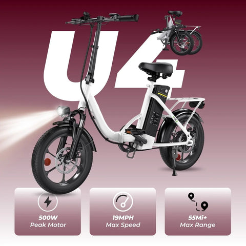 iSinwheel U3 Foldable Electric Bike