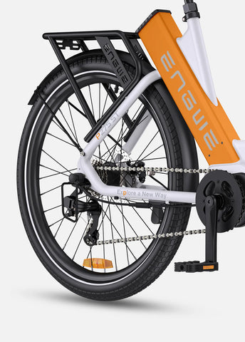 Engwe P275 ST 250W Ananda Mid-drive Motor 70NM Torque Step Thru Urban E-Bike