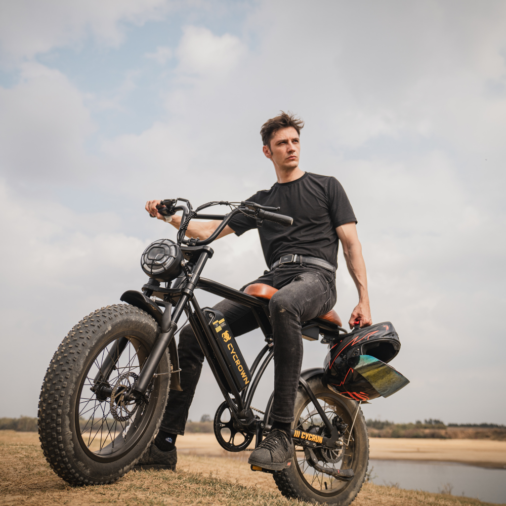 Cycrown CycRun Vintage Moped Ebike