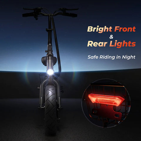 iScooter F3 1000W Motor Electric Scooter with Seat