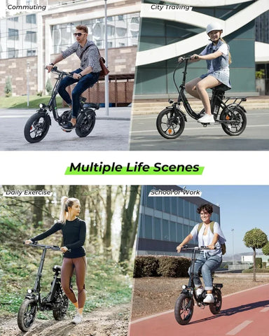 isinwheel U4 Electric Bike for Adults