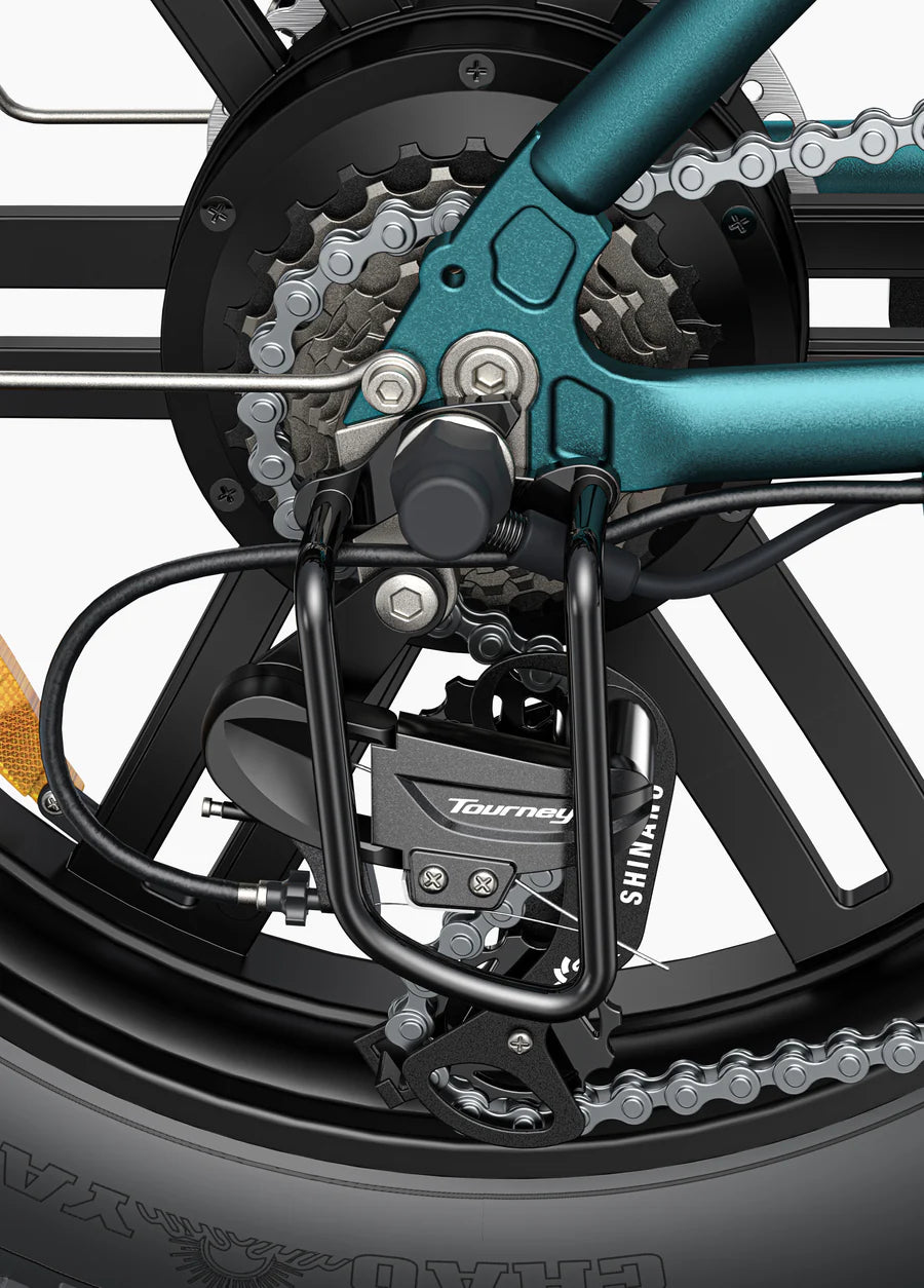 Engwe L20 Boost 250W 126KM Range Torque Sensor Electric Fat Bike with a Boost Button
