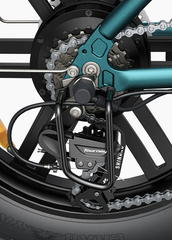 Engwe L20 Boost 250W 126KM Range Torque Sensor Electric Fat Bike with a Boost Button