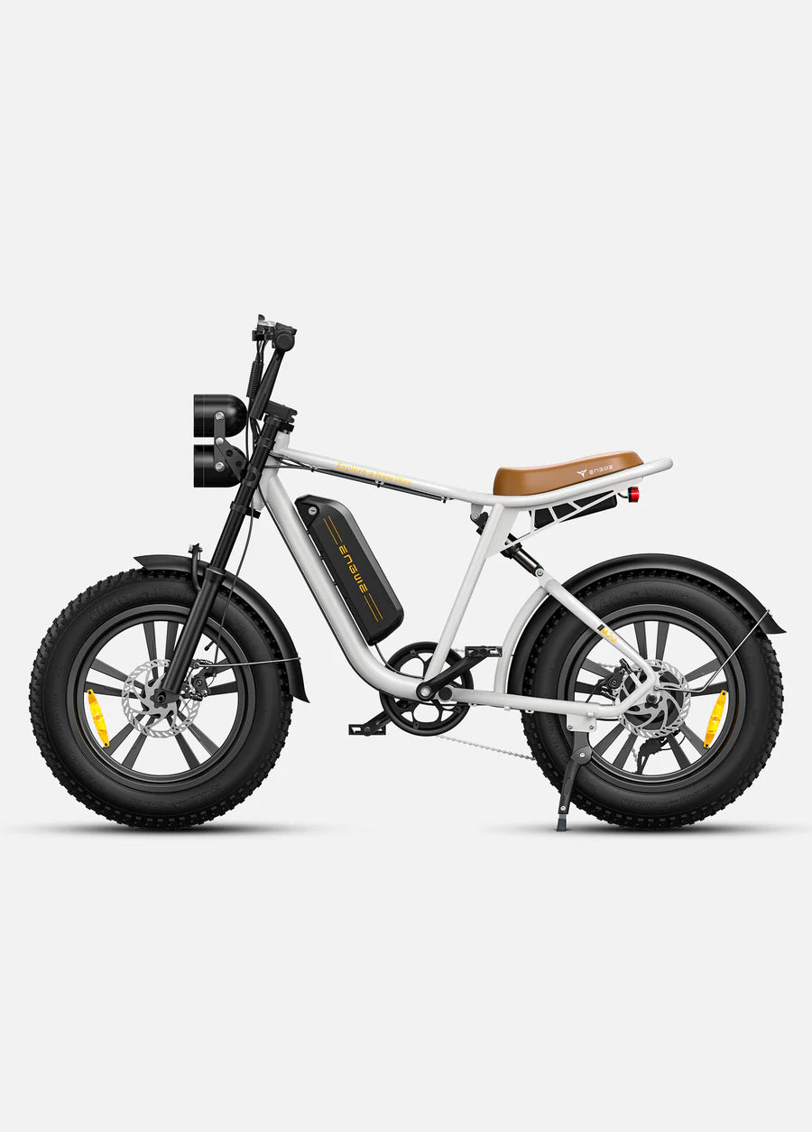 Engwe M20 Full Suspension Fat E-Bike That Looks Like a Motorcycle