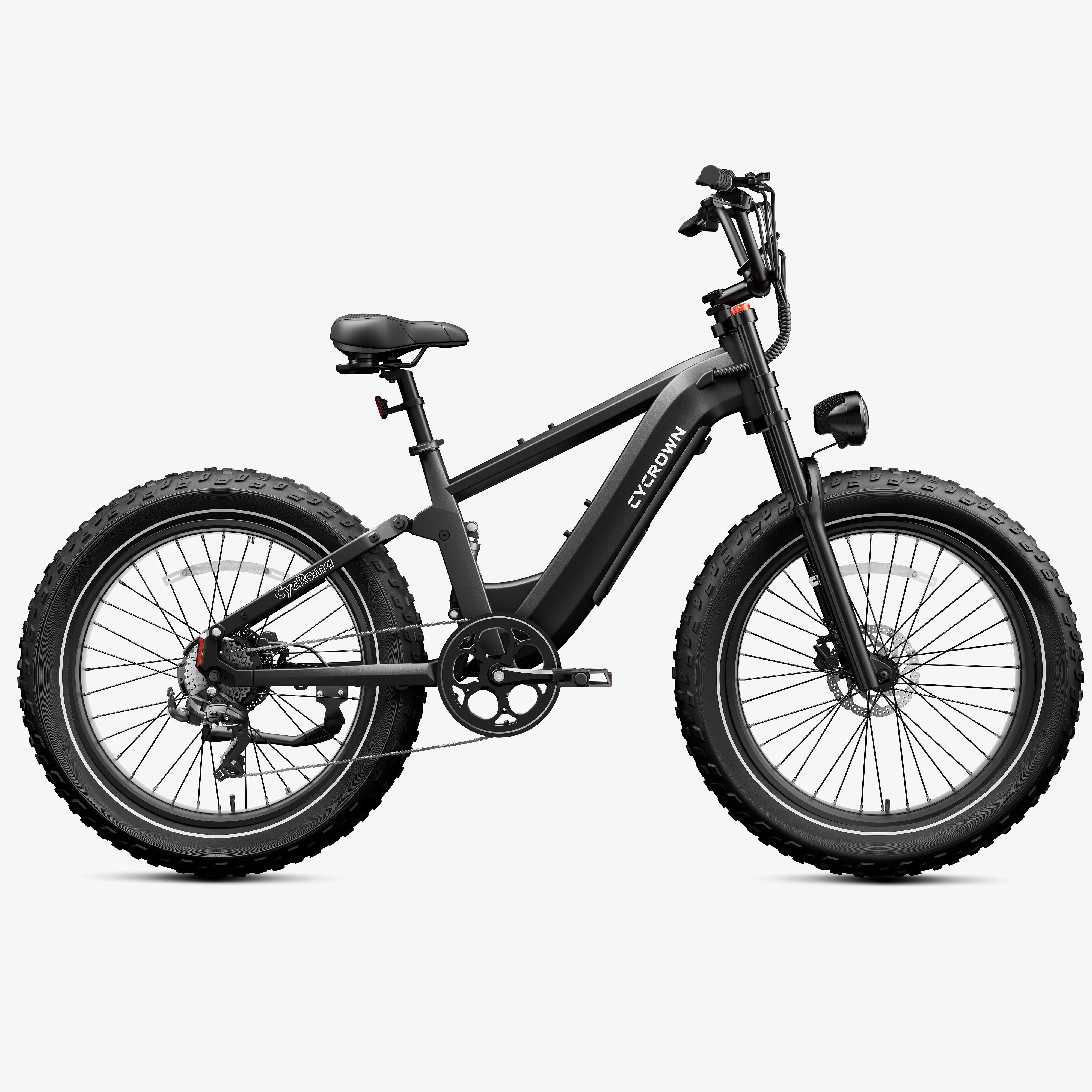 all terrain electric bicycle Cycrown Roma All-Terrain Ebike – VoltCentre