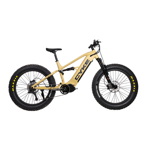 Cyke Cross Series Falcon X Full Suspension Electric Bike