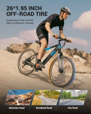 Gyroor EB263 Electric Bike with 26" Tires