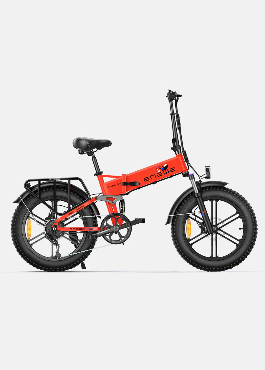 Engwe Engine X 250W 100 km Range Max Speed 25 km/h Full Suspension Foldable E-Bike