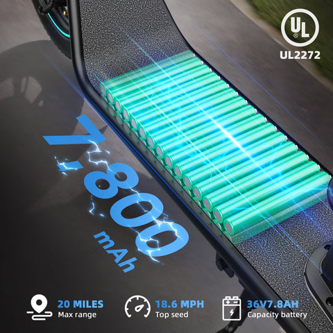 Gyroor X2 Electric Scooter 800W with 12" Tires No Seat