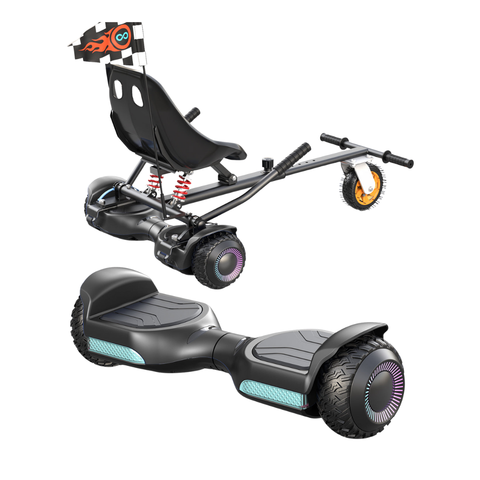 Gyroor G13+ K1 Go-Kart Without Shock Absorbers