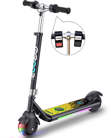 Gyroor H30 Max Kids Electric Scooter With Bluetooth Music Speaker