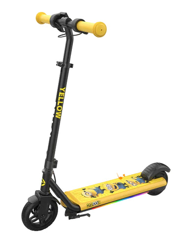 Gyroor H30 Max Minions Edition Kids Electric Scooter 180W with Adjustable Height and Speed