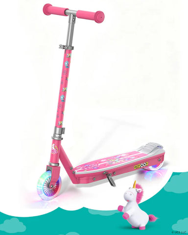 Gyroor KS2 Minions Edition Kids Electric Scooter with Adjustable Height and Adjustable Handlebar