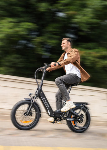 Engwe L20 3.0 Boost 250W 75Nm Boost Power Full Suspension Compact E-Bike
