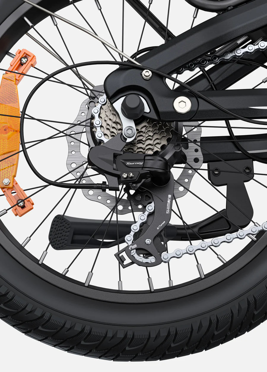 Engwe L20 3.0 Boost 250W 75Nm Boost Power Full Suspension Compact E-Bike