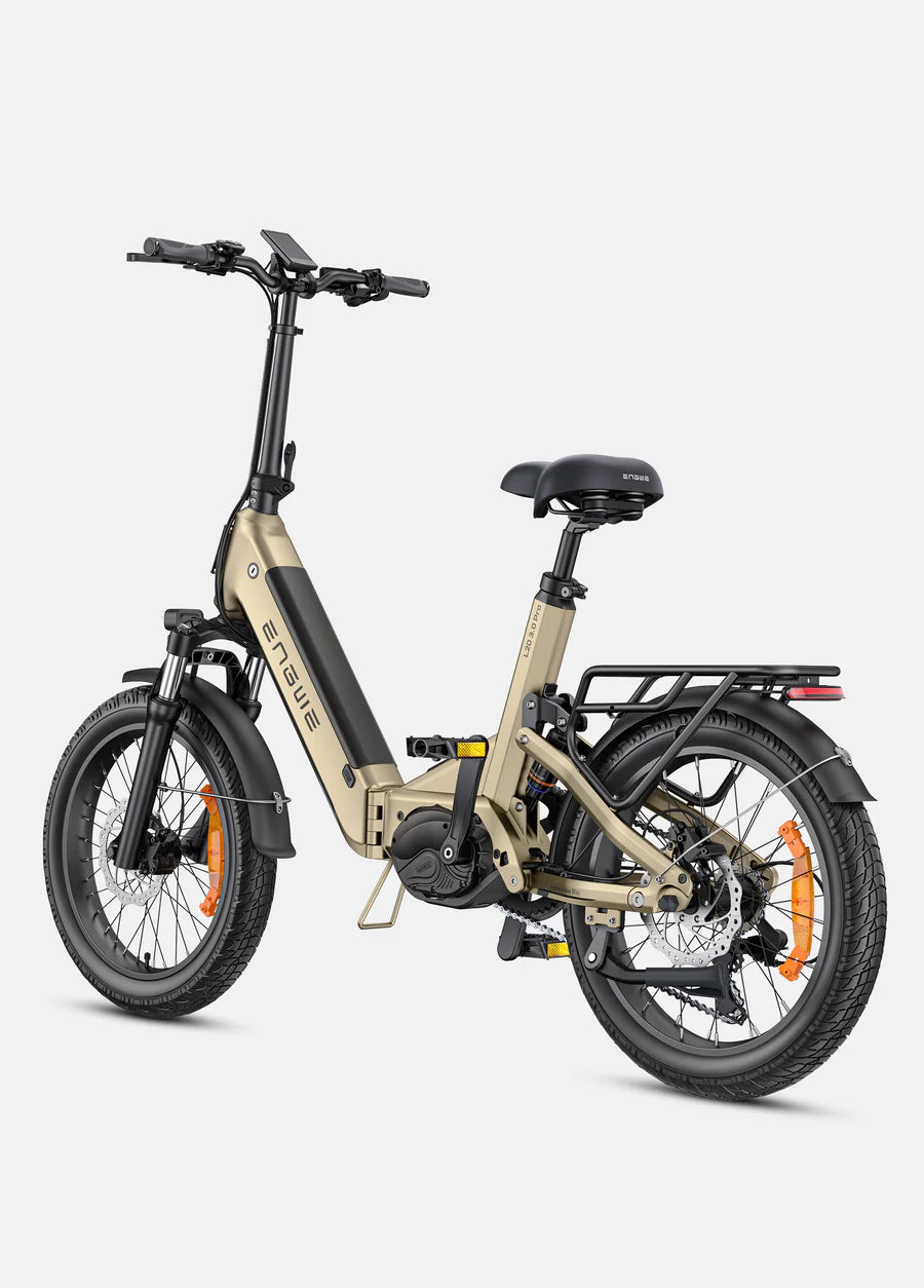 Engwe L20 3.0 Pro 250W 100Nm Mid-drive Motor Full Suspension Compact E-Bike