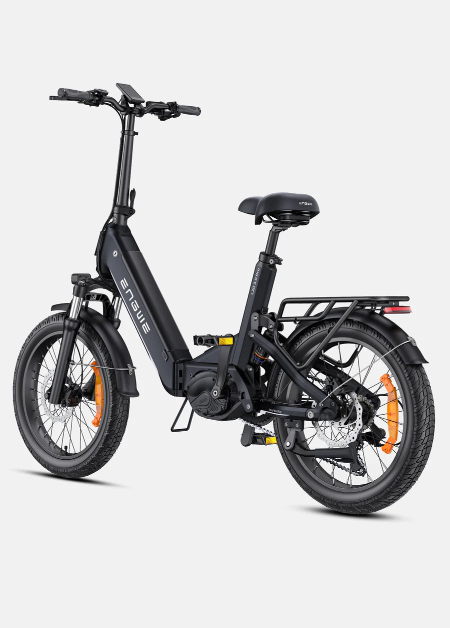 Engwe L20 3.0 Pro 250W 100Nm Mid-drive Motor Full Suspension Compact E-Bike