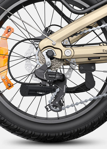 Engwe L20 3.0 Pro 250W 100Nm Mid-drive Motor Full Suspension Compact E-Bike