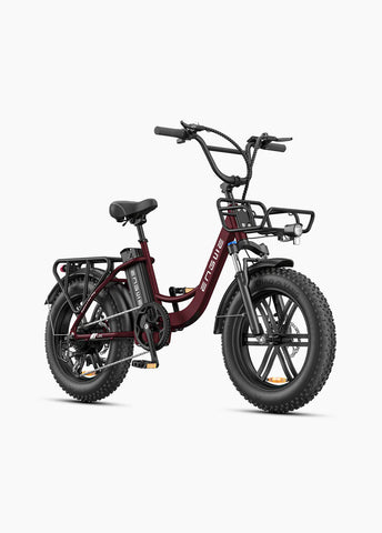 Engwe L20 Boost 250W 126KM Range Torque Sensor Electric Fat Bike with a Boost Button