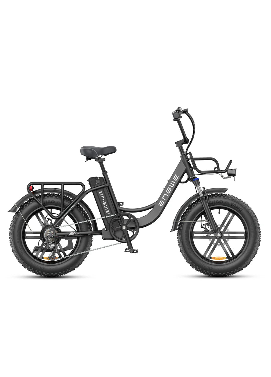 Engwe L20 Boost 250W 126KM Range Torque Sensor Electric Fat Bike with a Boost Button