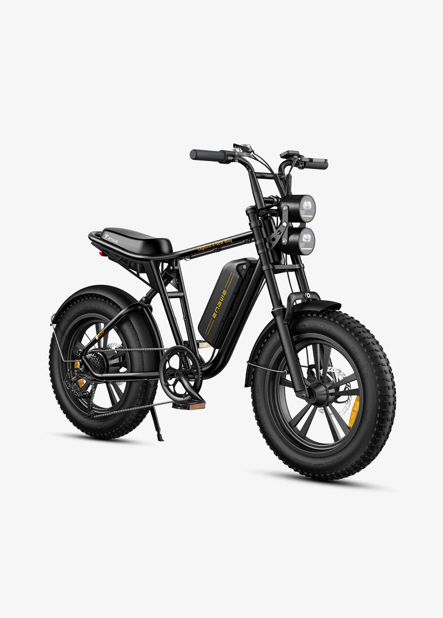 Engwe M20 Full Suspension Fat E-Bike That Looks Like a Motorcycle