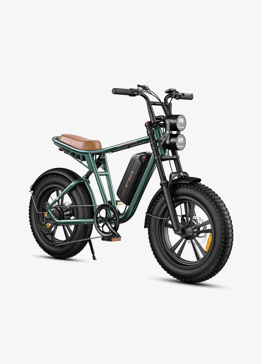 Engwe M20 Full Suspension Fat E-Bike That Looks Like a Motorcycle