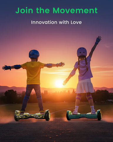 Gyroor G13 Minions Edition Off Road Hoverboard 500W with Led Lights and Bluetooth for Kids Aged 6-12