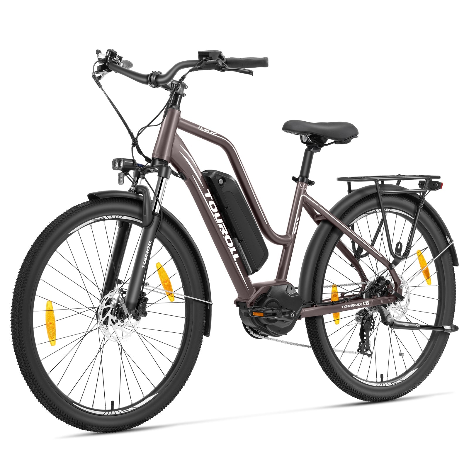 drive citybike Touroll MA2 Mid-Drive Electric City Bike