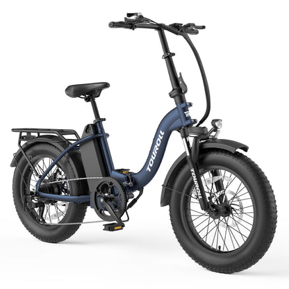 Touroll S2 Folding Fat Tire Electric Bike – VoltCentre