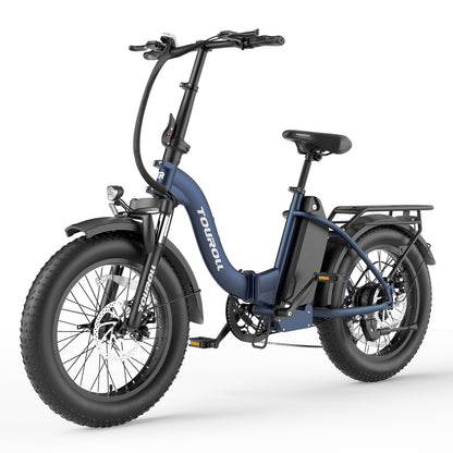Touroll S2 Folding Fat Tire Electric Bike
