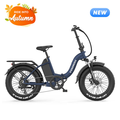 Touroll S2 Folding Fat Tire Electric Bike