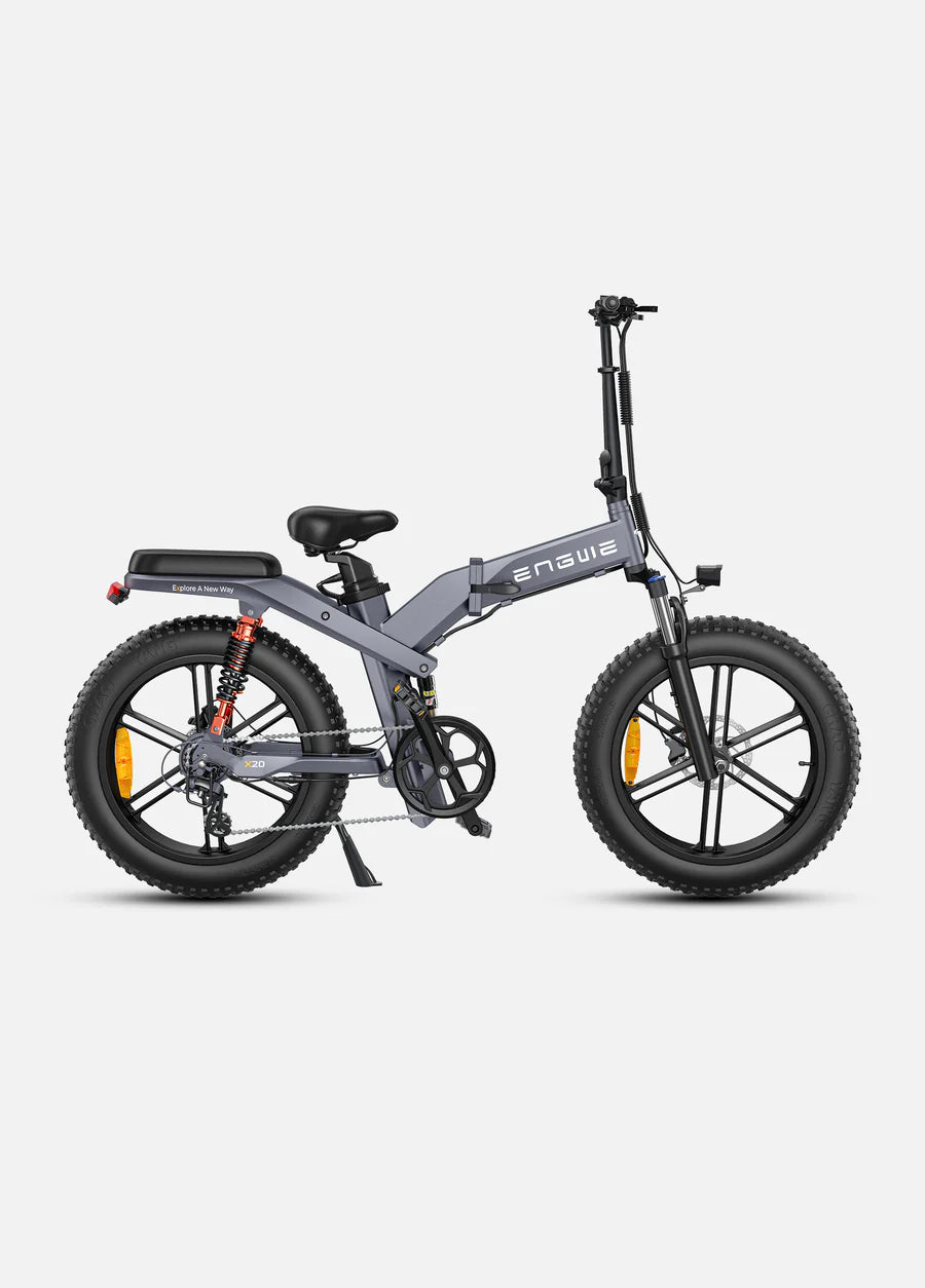 Engwe X20 Max Speed 25 km/h Triple Suspension Foldable E-Bike