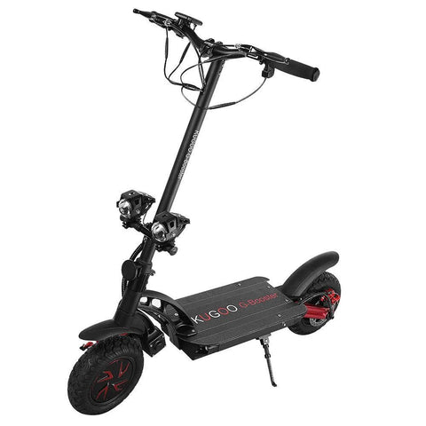 Kugoo G-Booster Electric Scooter 10" Pneumatic Tires Dual 800W Motors 3 Speed Modes