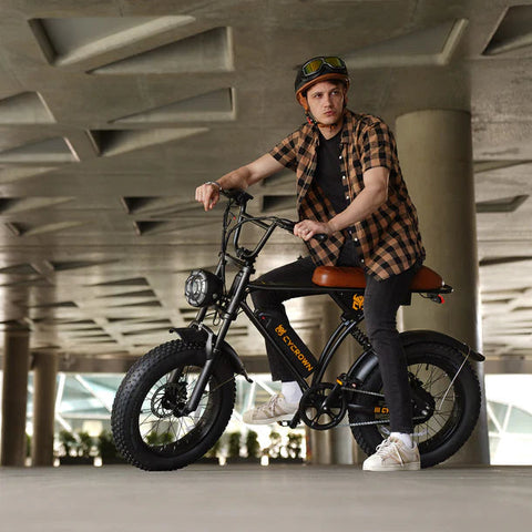 Cycrown CycRun Vintage Moped Ebike