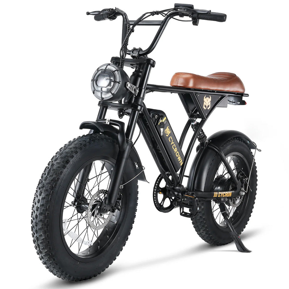 Cycrown CycRun Vintage Moped Ebike