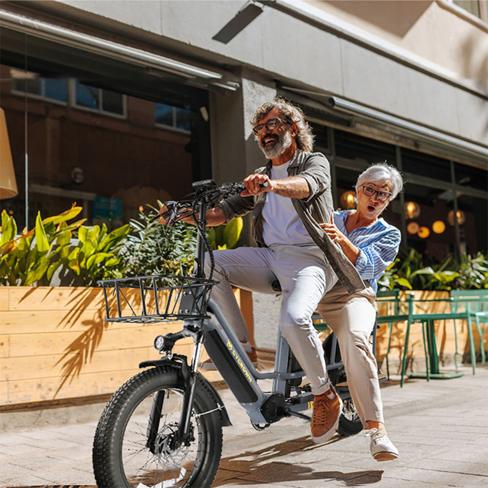 Cycrown CycWagen Dual Battery Longtail Cargo Ebike