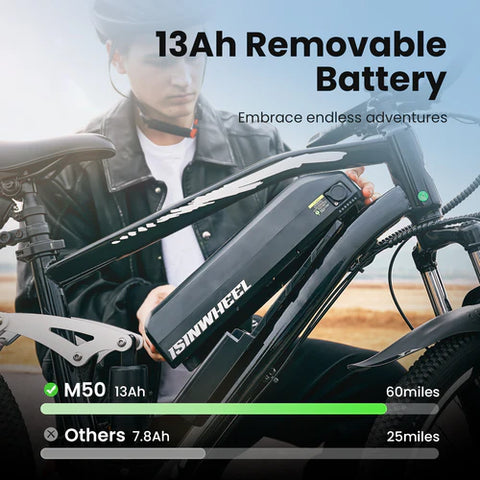 isinwheel M50 Mountain Electric Bike
