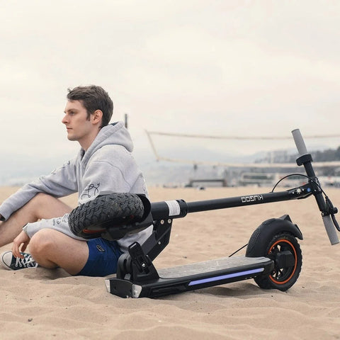 Kugoo G5 Folding Electric Scooter 10-Inch Pneumatic Tire 500W Motor Led Display Screen 48V 16Ah Battery 50-60km Range