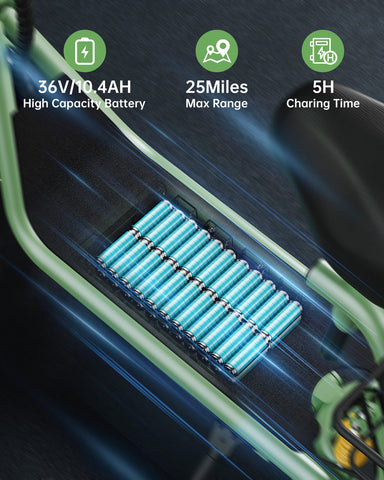 Gyroor C1 Pro Foldable Electric Scooter For Adults With Seat and Basket