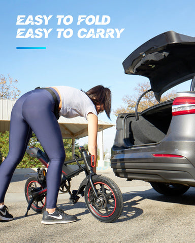Gyroor C3 Electric Bike 700W with 14" Tires
