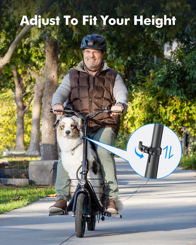 Gyroor C1 Plus 1000W Electric Scooter with Dual Baskets