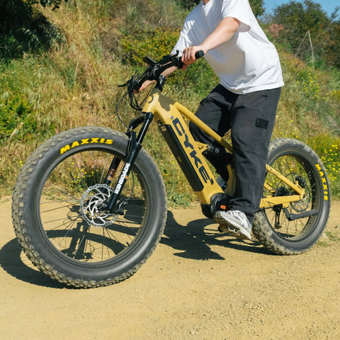 Cyke Cross Series Falcon X Full Suspension Electric Bike
