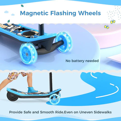 isinwheel 2-in-1 Mini Pro Electric Scooter for Kids