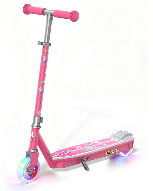 Gyroor KS2 Minions Edition Kids Electric Scooter with Adjustable Height and Adjustable Handlebar